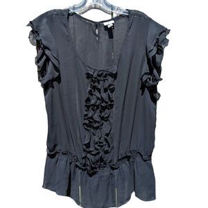 Worthington Black Blouse 